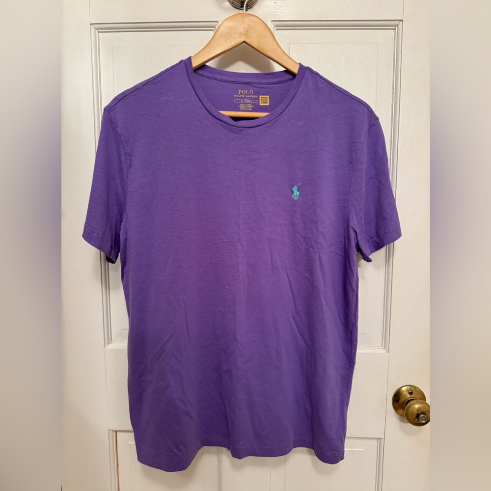 Ralph Lauren Polo Classic crew neck tee purple M